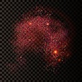 Ruby Confetti Background 1