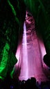 Ruby falls!! Tennessee!! Underground waterfall!! Amazing experience!! Royalty Free Stock Photo