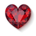 Ruby heart