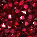 Ruby Macro Beautiful Texture Tile Seamless Background. Generative AI Royalty Free Stock Photo