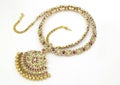 Ruby necklace Royalty Free Stock Photo