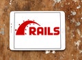 Ruby on Rails web application framework logo