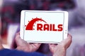 Ruby on Rails web application framework logo