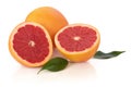 Ruby Red Grapefruit Royalty Free Stock Photo