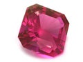 Ruby or Rhodolite gemstone Royalty Free Stock Photo