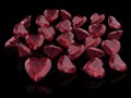 Ruby or Rodolite gemstone Royalty Free Stock Photo