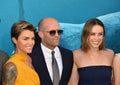 Ruby Rose, Jason Statham & Jessica McNamee Royalty Free Stock Photo