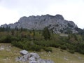RuchenkÃÂ¶pfe mountain at Soinsee lake, Mangfall, Bavaria, Germany Royalty Free Stock Photo