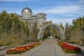 Rudaki Park in Dushanbe, Tajikistan