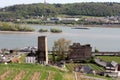 Rudesheim am Rhein Vineyards, Germany. Royalty Free Stock Photo