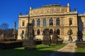 Rudolfinum, The architecture of the old houses, Old Town, Prague, Czech Republic Royalty Free Stock Photo