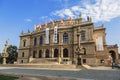Rudolfinum - Concert and exhibition hall in Prague at Jan Palach Square Royalty Free Stock Photo