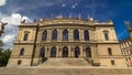 The Rudolfinum Prague timelapse , a beautiful neo-renaissance building which is home to the Czech Philharmonic Orchestra