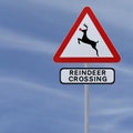 Rudolph Crossing Royalty Free Stock Photo