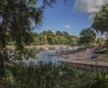 Rudyard Lake, England, the UK - the banks. Royalty Free Stock Photo