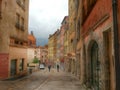 Rue de croix rousse, Lyon old town district, Lyon, France Royalty Free Stock Photo