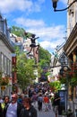 Rue du Petit Champlain Street, Quebec City, Canada Royalty Free Stock Photo