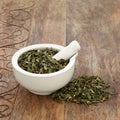 Rue Leaf Herb Royalty Free Stock Photo