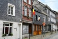 Rue Neuve a street in Stavelot Royalty Free Stock Photo