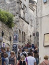 Rue Porte Mage, Les Baux-de-Provence, France Royalty Free Stock Photo