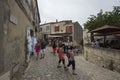 Rue Porte Mage, Les Baux-de-Provence, France Royalty Free Stock Photo