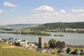 Ruedesheim in the Rheingau Royalty Free Stock Photo
