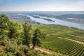 Ruedesheim in the Rheingau Royalty Free Stock Photo