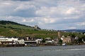 Ruedesheim and Rhine Royalty Free Stock Photo