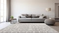 rug heather grey pattern Royalty Free Stock Photo