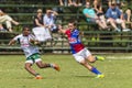 Rugby Action Schools Royalty Free Stock Photo