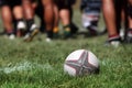 Rugby ball Royalty Free Stock Photo