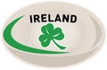 Rugby Ball Ireland Shamrock