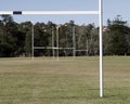 Rugby Field Royalty Free Stock Photo