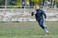 rugby game players during the in first league championship in ukraine autumn