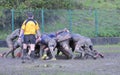 Rugby match.