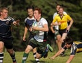 Rugby Men Run Speed Ball