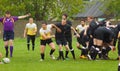 Rugby play Royalty Free Stock Photo