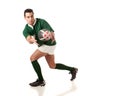 Rugby Player Royalty Free Stock Photo