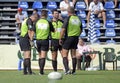 Rugby referees Royalty Free Stock Photo