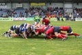 Rugby scrum