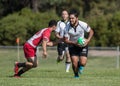 Rugby Sevens Action Royalty Free Stock Photo