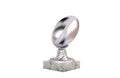 Rugby Silver Trophy with Marble Base Royalty Free Stock Photo