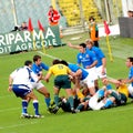 Rugby test match Italy vs Australia Royalty Free Stock Photo