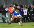 Rugby test match Italy vs Samoa; Zanni Royalty Free Stock Photo