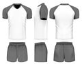 Rugby uniform jersey and shorts Royalty Free Stock Photo