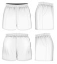 Rugby vector shorts Royalty Free Stock Photo