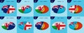 Rugby versus icons for Pool C of international rugby tournament 2023, all games of pool C