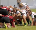 Rugby Women Scrum