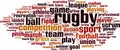 Rugby word cloud