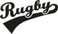 Rugby word retro